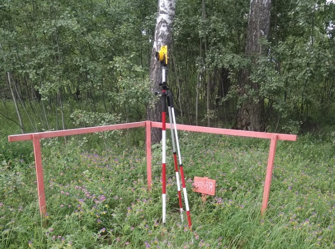 Закрепление точек границ земельного участка